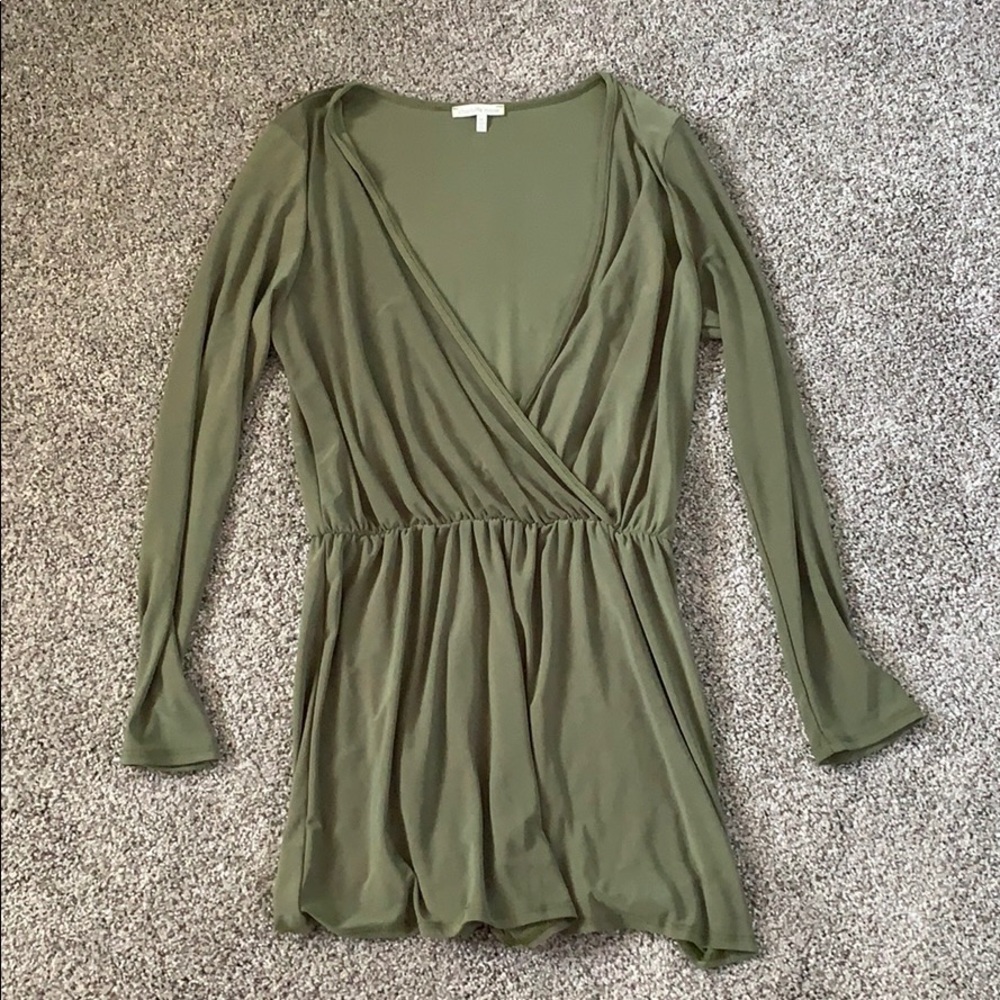 Green romper